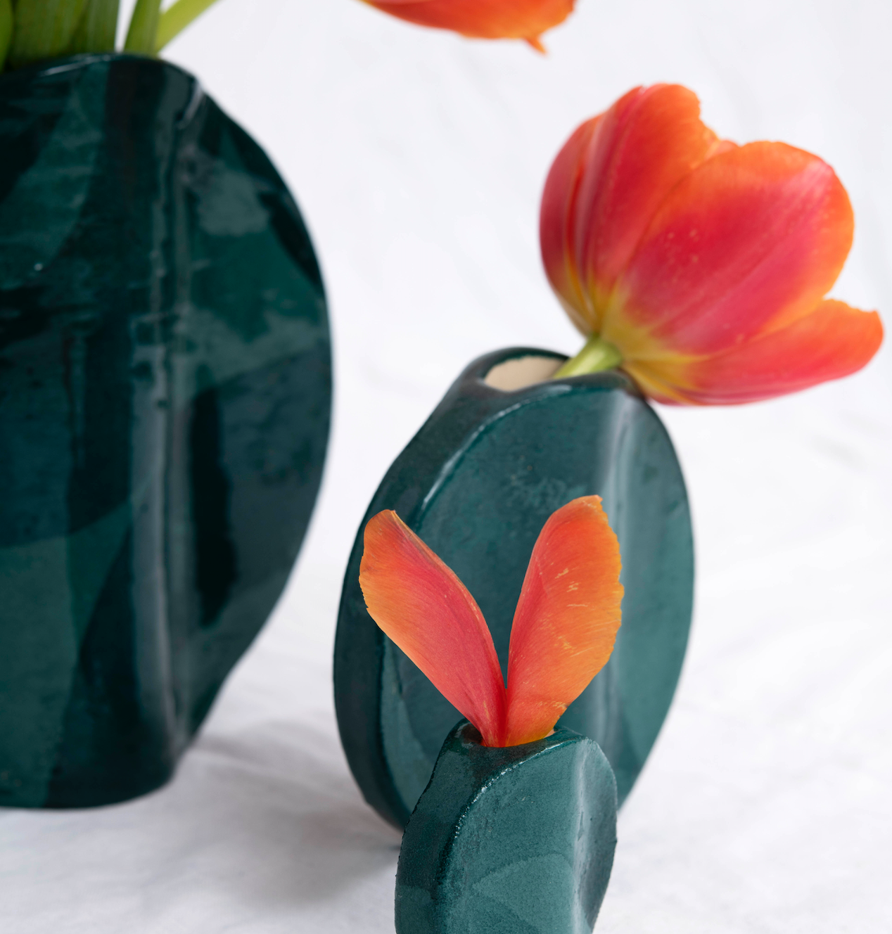 Petit Vase Ovni - Vert