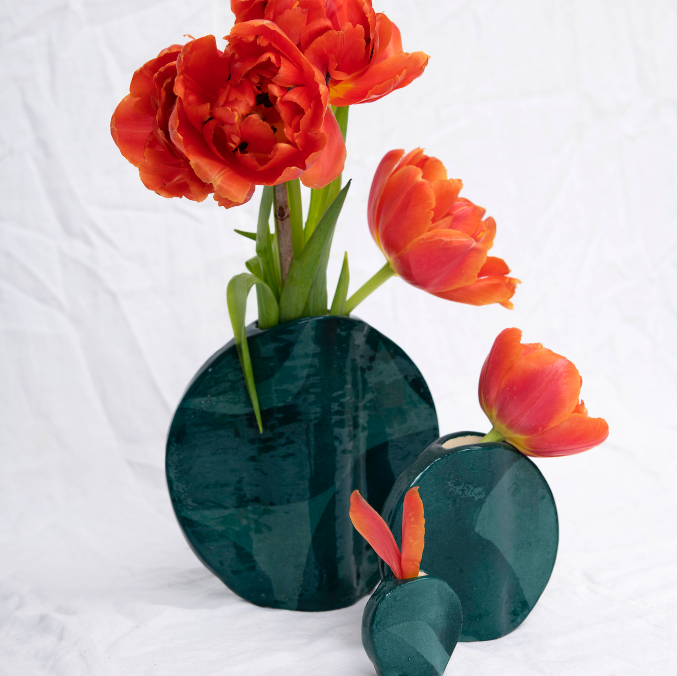 Grand Vase Ovni - Vert