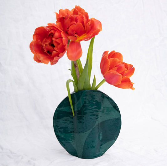 Grand Vase Ovni - Vert