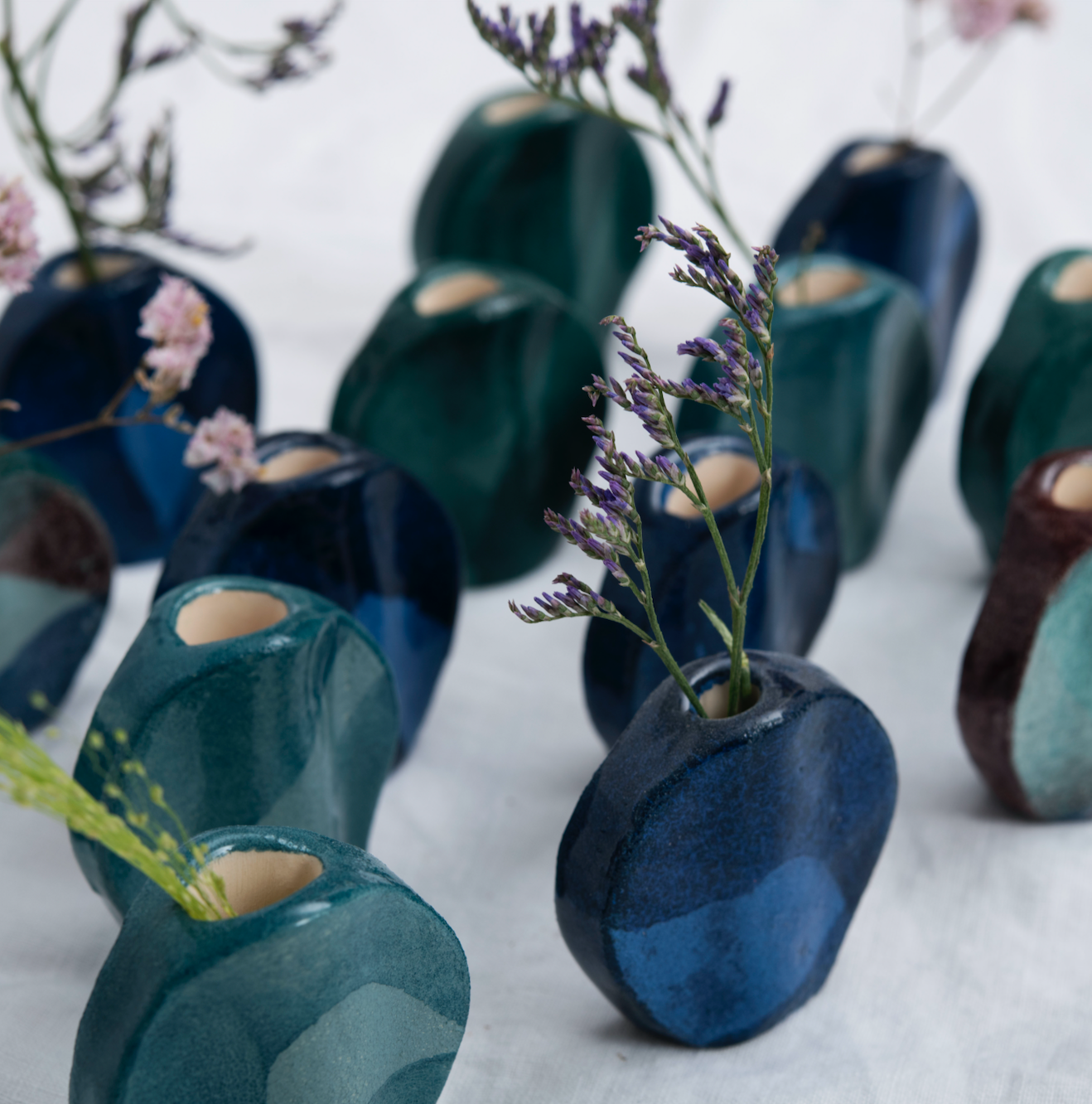 Mini Vase Ovni - Vert
