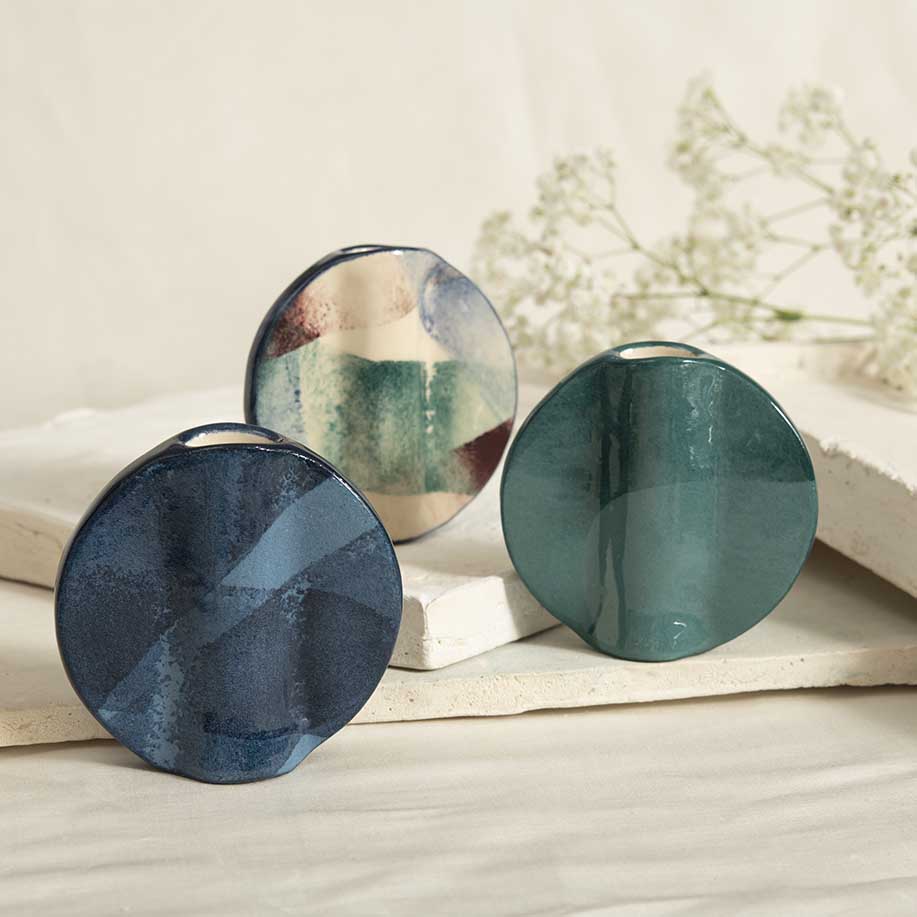 Petit vase Ovni - Tricolore
