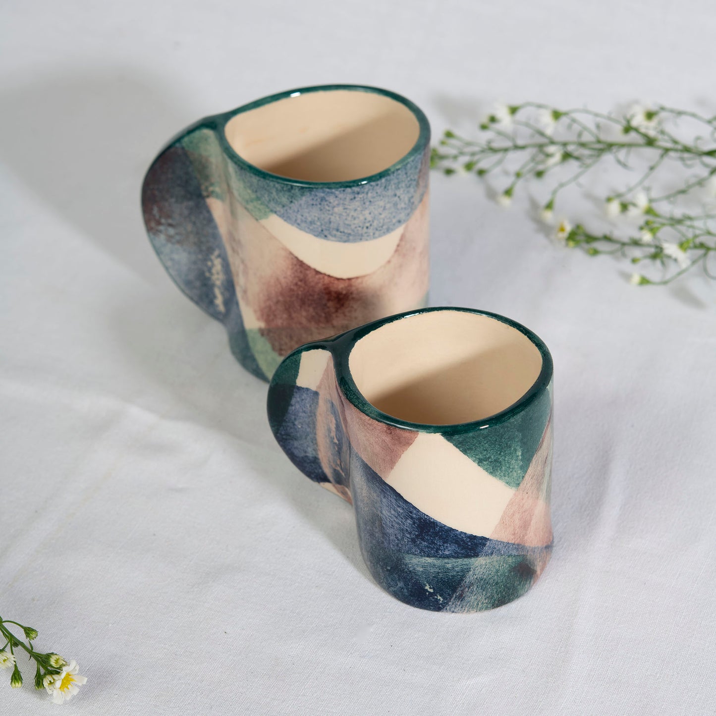 Tasse à café - Entrelacs