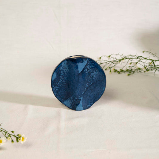 Petit vase Ovni - Bleu