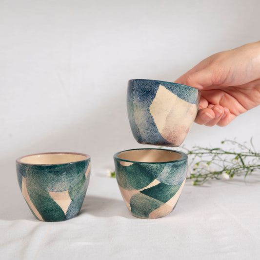 Gobelet café - Entrelacs