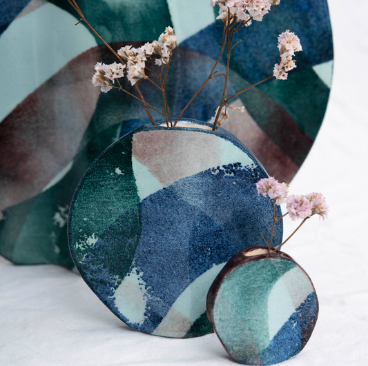 Mini vase Ovni - Tricolore