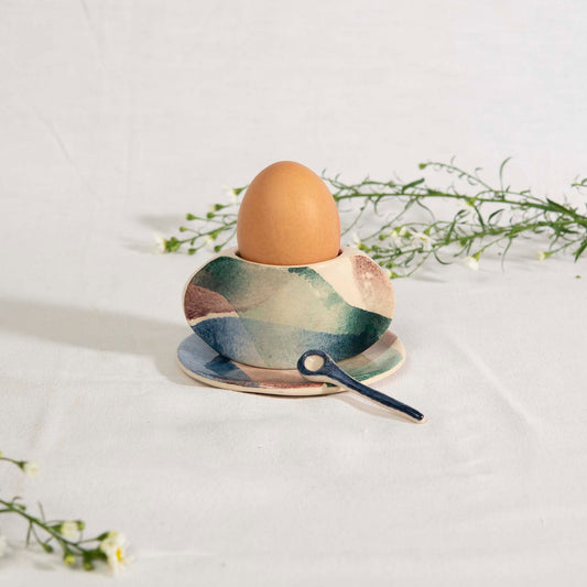 Coquetier - Entrelacs